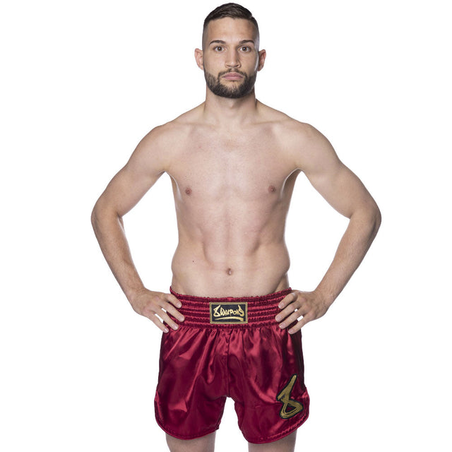 Pantaloni scurți Muay Thai 8 WEAPONS Strike – Bordeaux