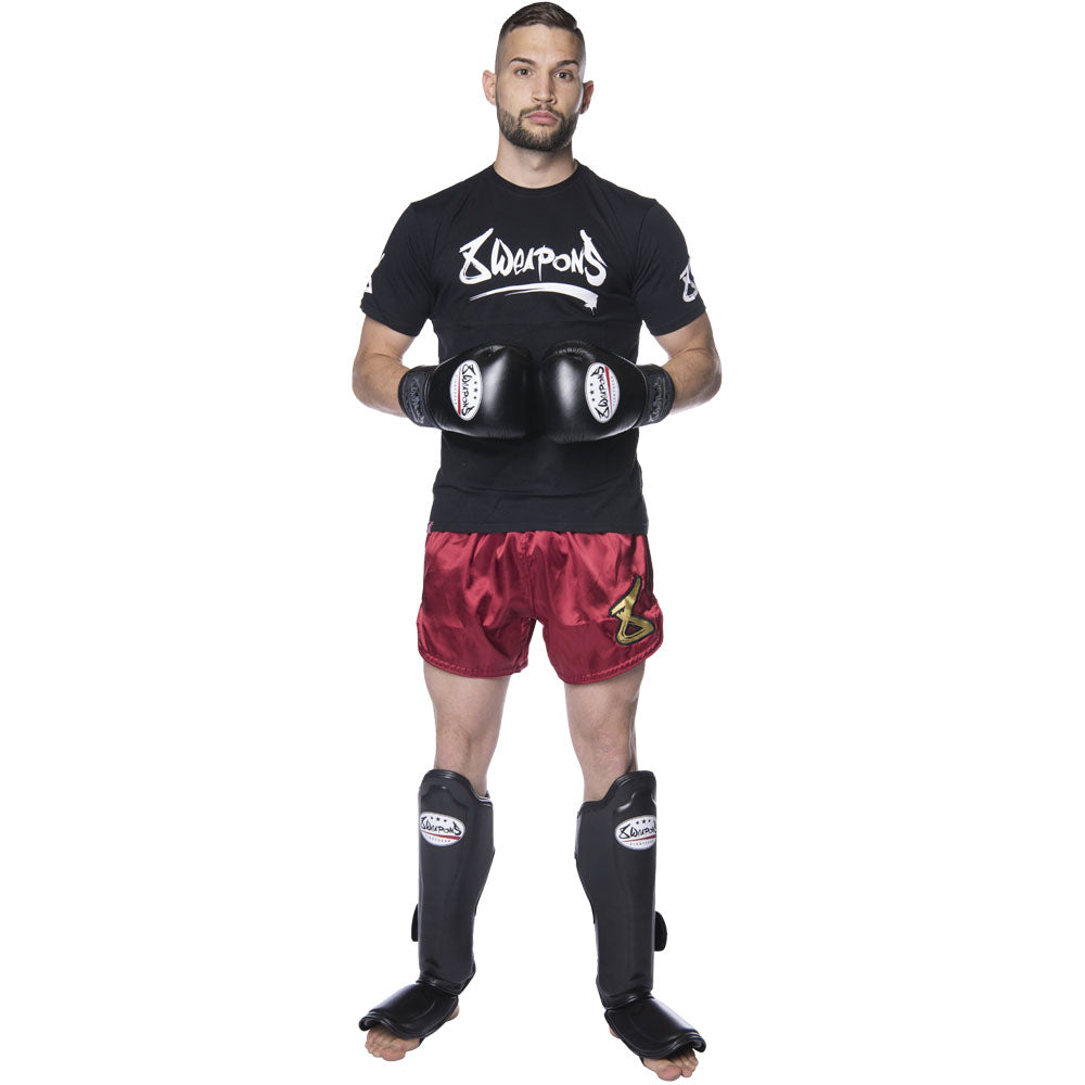 Pantaloni scurți Muay Thai 8 WEAPONS Strike – Bordeaux