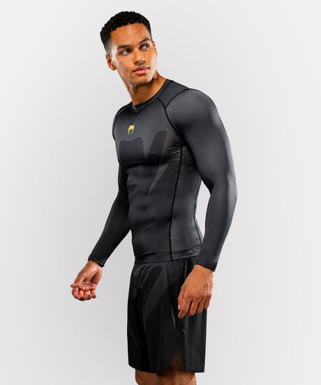 Venum Longsleeve Attack - Black/Gold