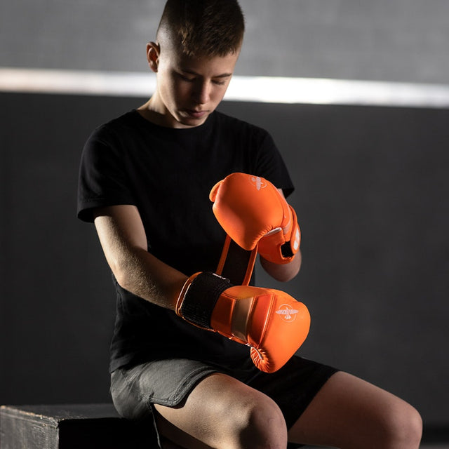 Hayabusa Boksehandsker T3 Børn – Neon Orange