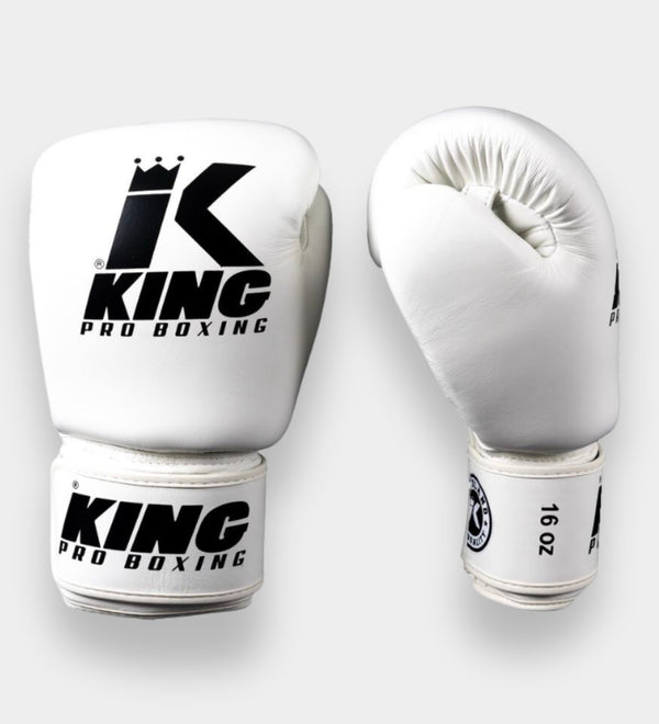 Luvas de boxe King Pro Boxing BGVL3 – Branco/Preto