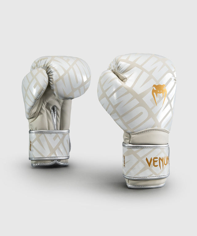 Venum Boxing Gloves Contender 1.5 XT - Cream White/Gold