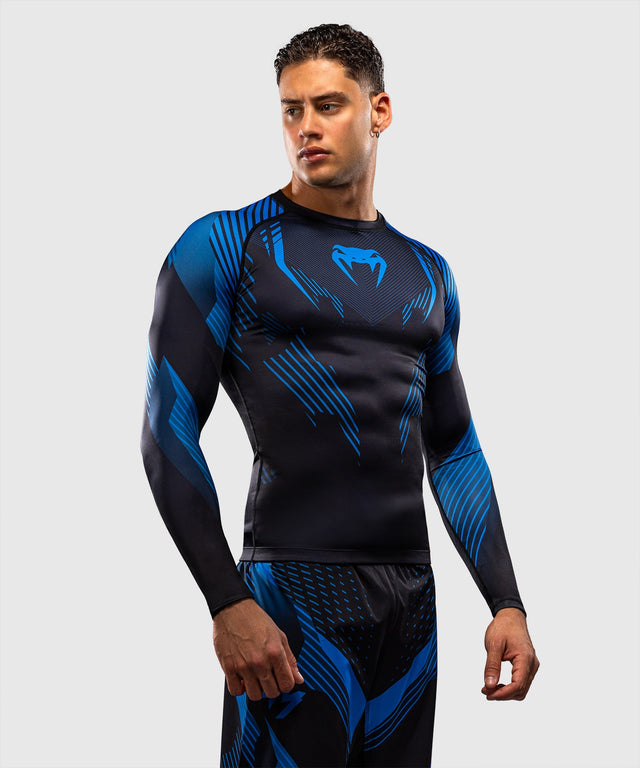 Rashguard Venum No-Gi 6.0 – Czarny/Niebieski