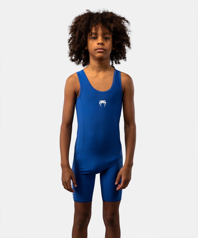 Singlet da lotta Venum Challenger Bambini – Blu