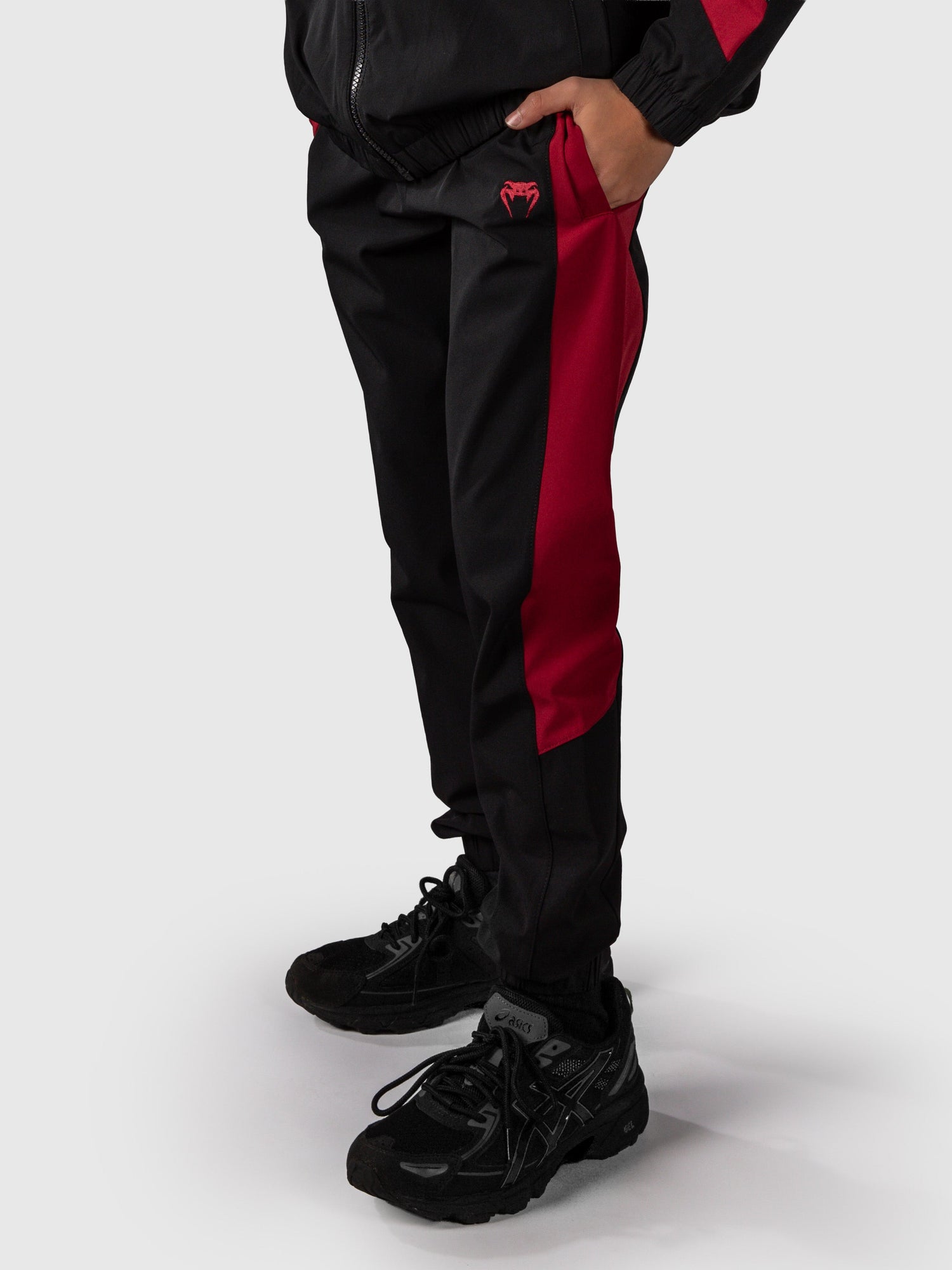 Pantaloni da allenamento Venum Vectra Bambini - Nero/Rosso