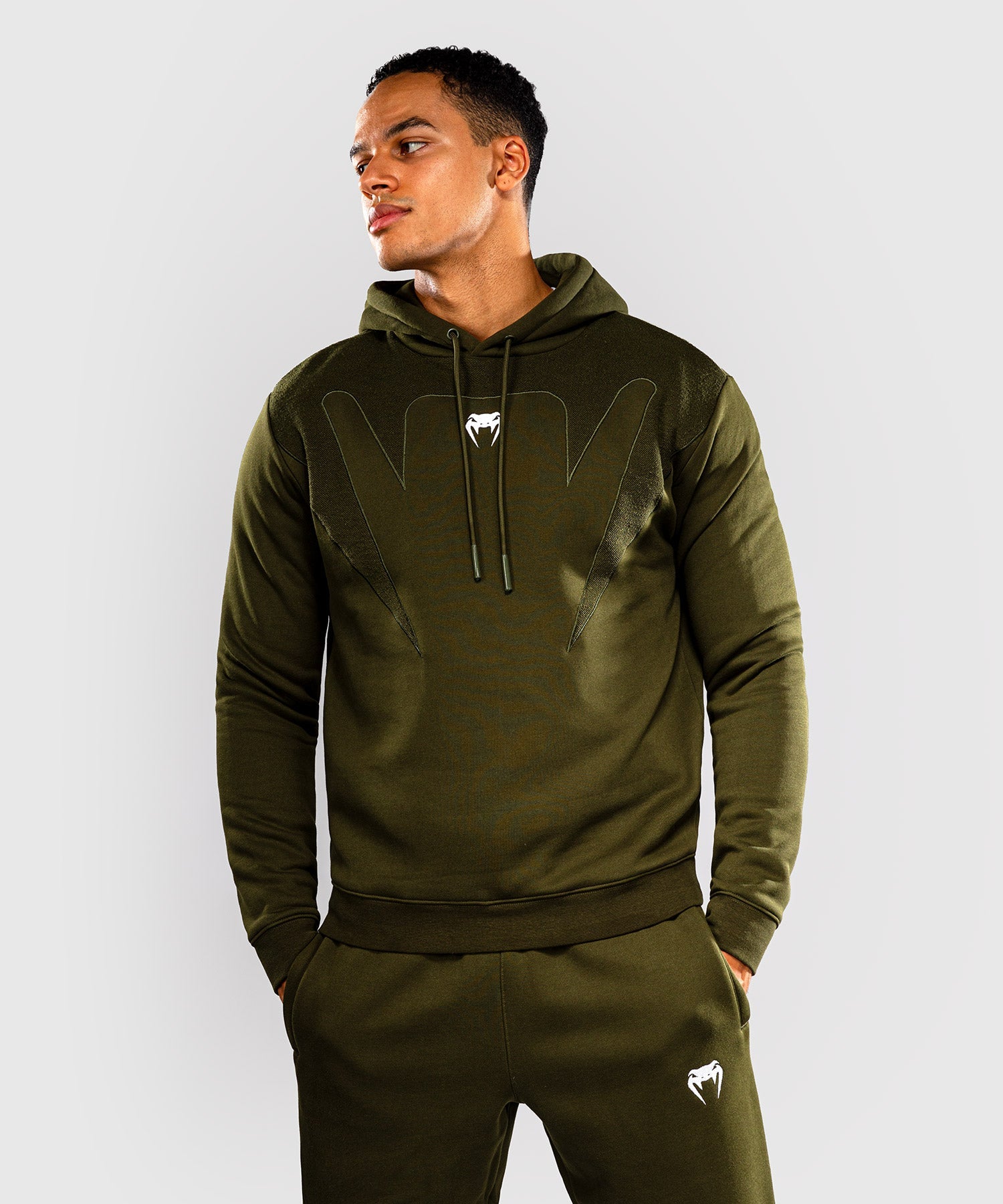 Mikiny Venum Attack Fleece & Weave – Khaki