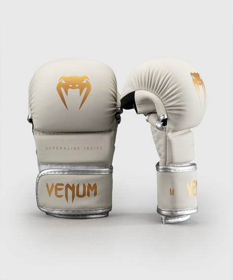 Venum MMA-Handschuhe Contender 1.5 – Elfenbein/Gold