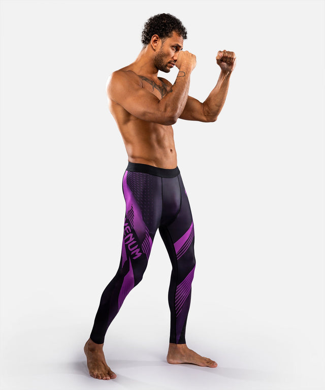 Pantaloncini a compressione Venum No-Gi 6.0 – Nero/Viola