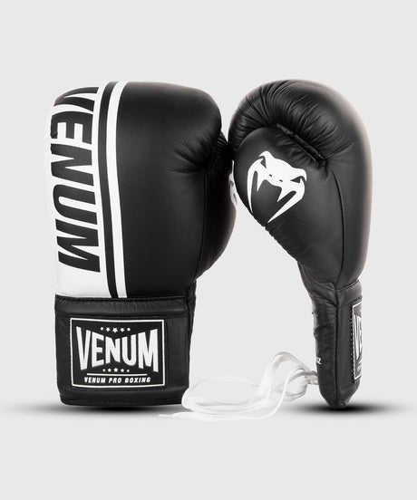 Rękawice bokserskie Venum Shield Pro – Czarne/Białe