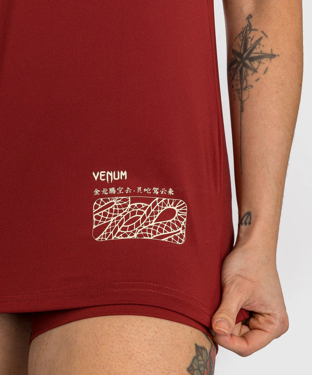 Tricou Venum Dry Tech Serpenti pentru femei – Burgundy