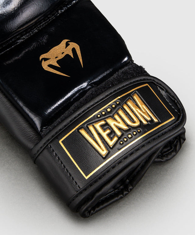 MMA rukavice Venum Attack 2.0 – Černé/Zlaté