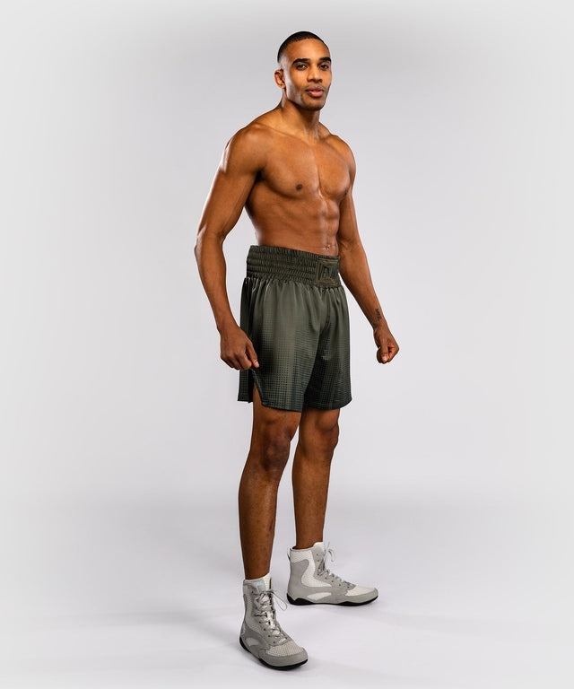 Pantalones de boxeo Venum Stealth – Caqui/Verde oscuro