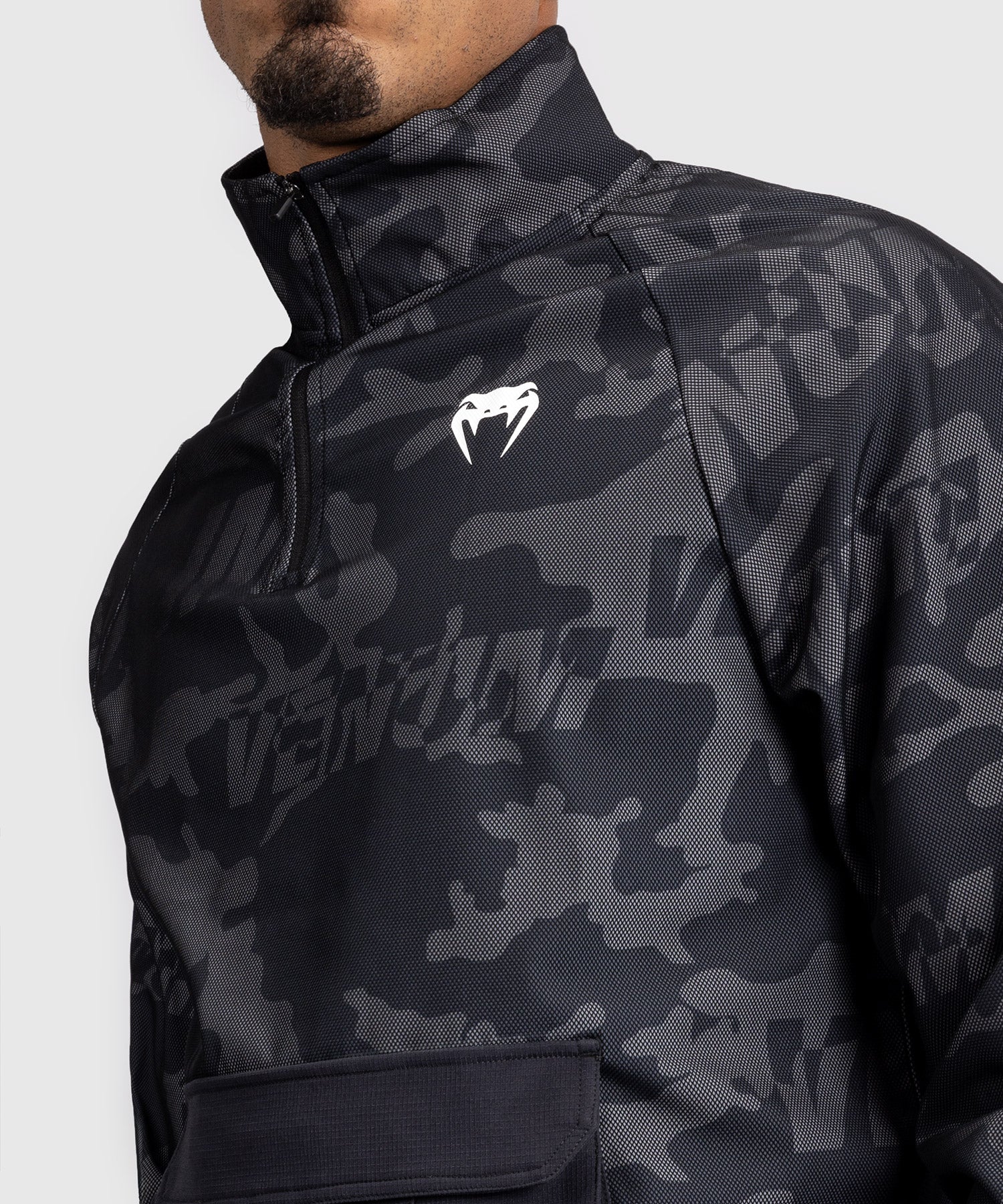 Venum Trainingsjas Trooper - Zwart/Donkergrijs