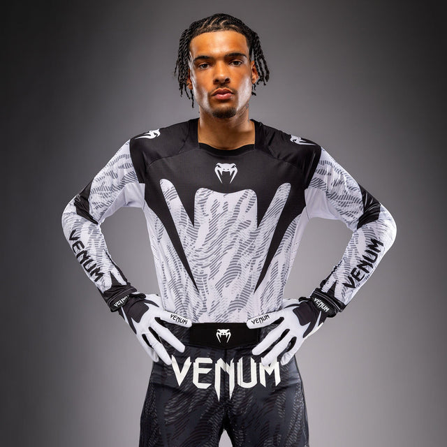 Camisetas de manga larga Venum MX Elite - Blanco