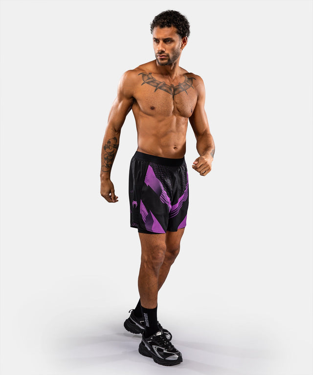 Venum Kompressionsshorts No-Gi 6.0 – Sort/Lilla