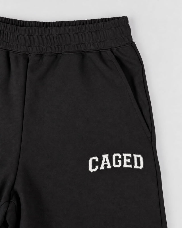 Caged Träningsbyxor Varsity – Svart