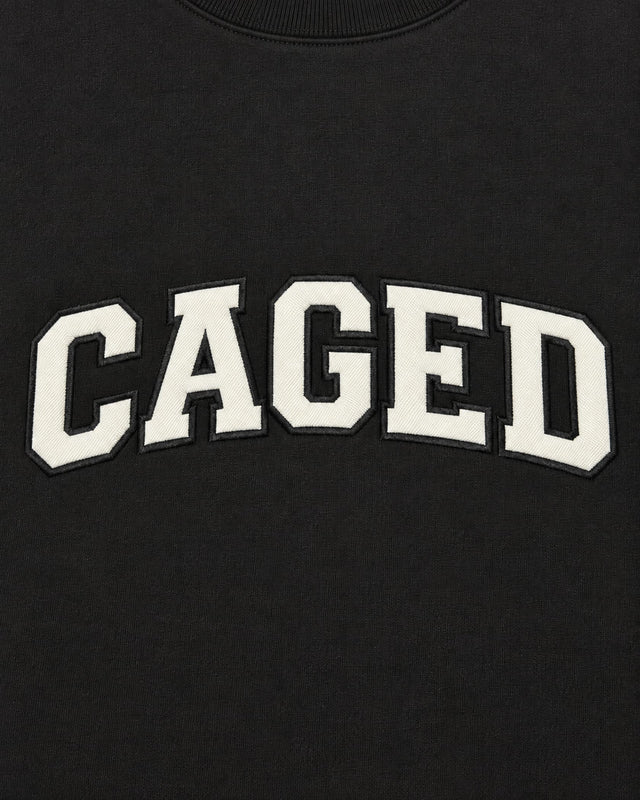 Sudadera Caged Varsity – Negro