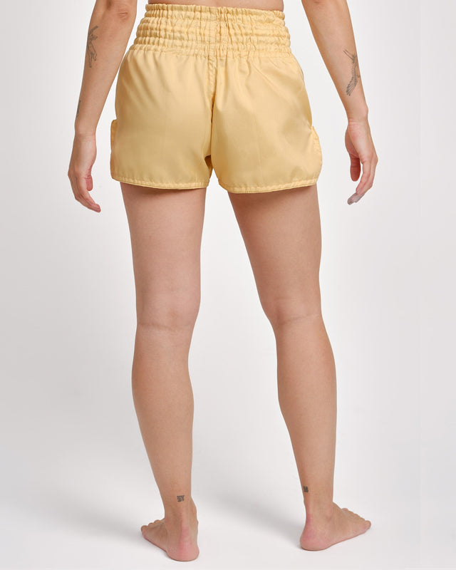 Caged Muay-Thai-Shorts Classic – Peach Damen