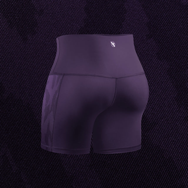 Pantalones de compresión Hayabusa Apex Vantage para mujer - Púrpura