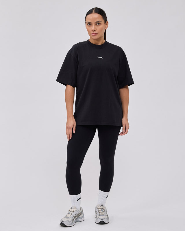 Caged Classic T-shirt - Sort