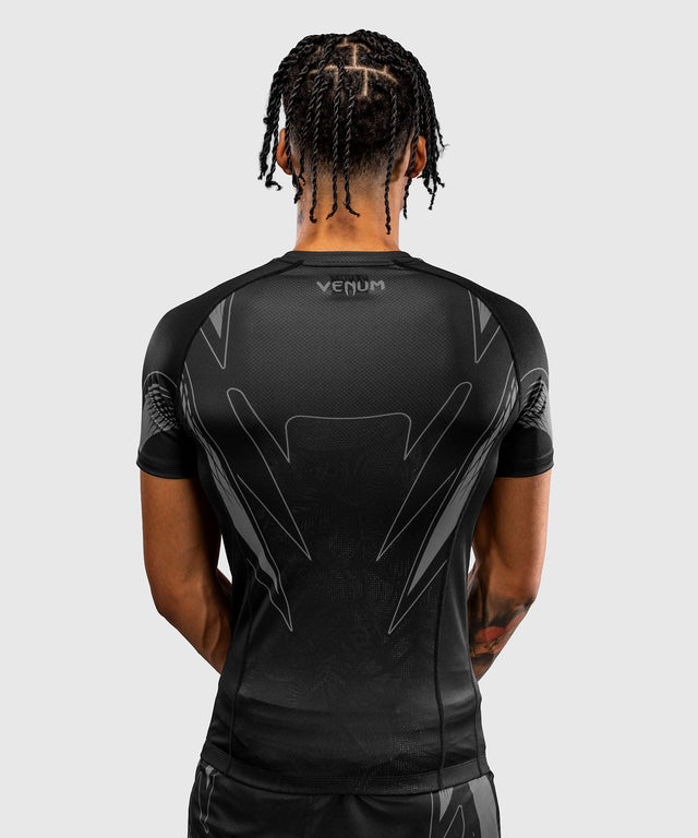 Venum Rashguard Amazonia Reborn Short Sleeves – Black/Grey