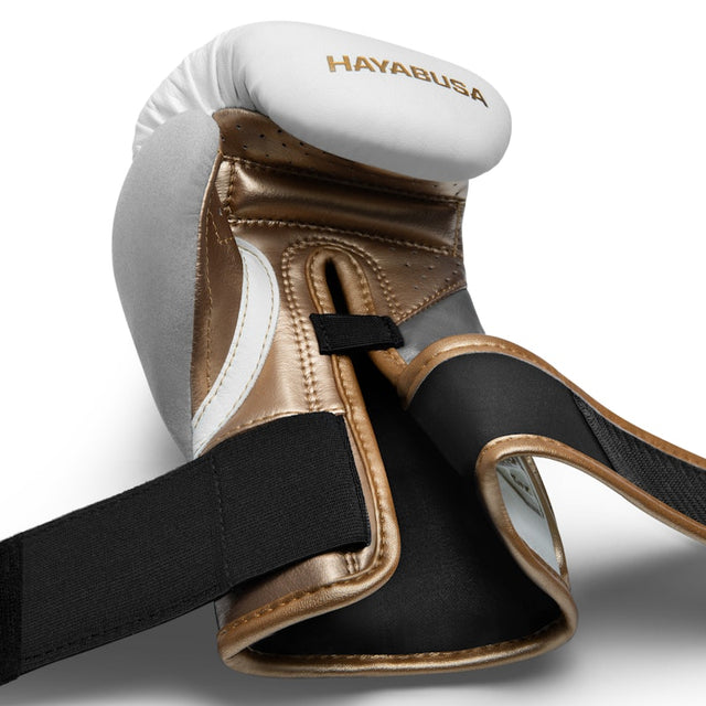 Hayabusa Boxhandschuhe T3 Kinder – Weiß/Gold