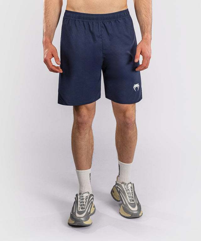 Shorts d'entraînement Venum Contender – Bleu marine/Blanc