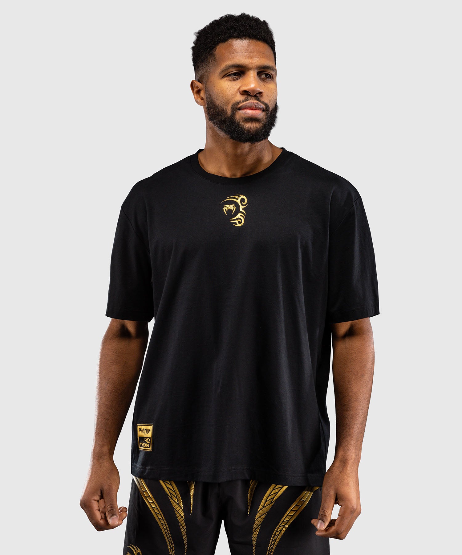 Venum x Mike Tyson T-Shirt Tiger - Sort/Guld