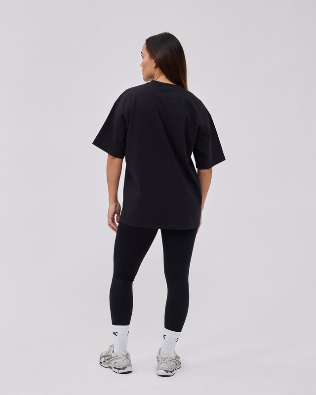 Caged Classic T-shirt - Sort