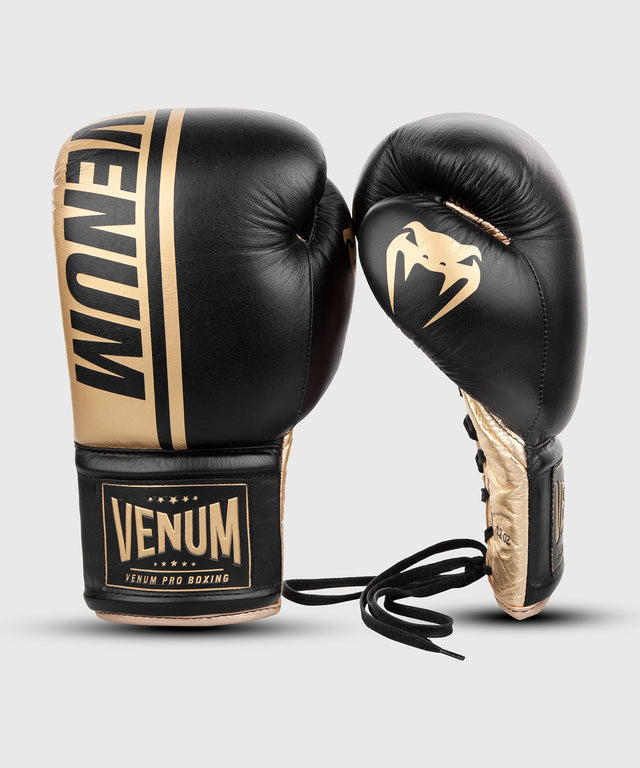 Guantes de boxeo Venum Shield – Negro/Oro