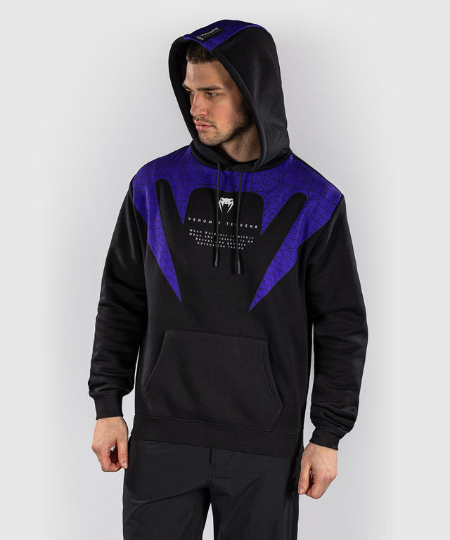 Venum Hoodie x TEKKEN 8 Kazuya – Preto/Roxo