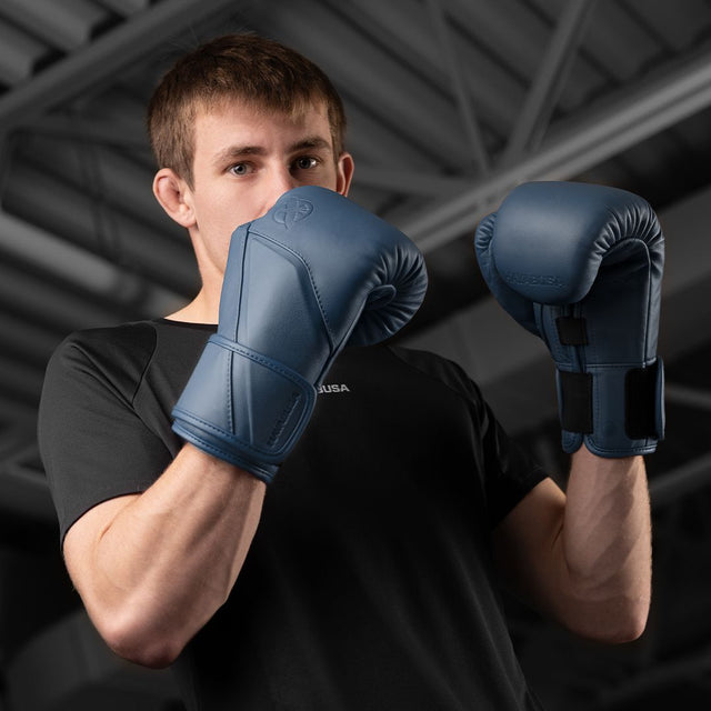 Luvas de boxe Hayabusa E1 – Azul