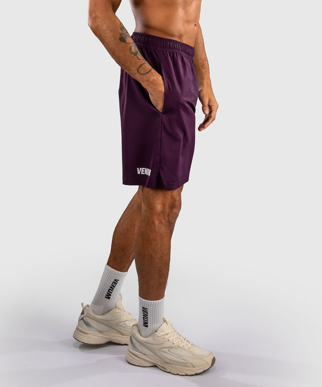 Venum Training shorts Contender – Dark Purple/White