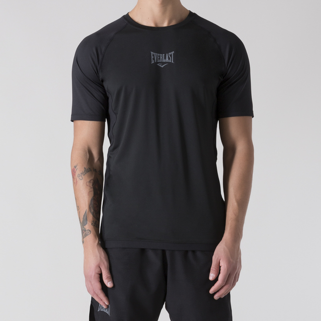 Triko Everlast Compression – Černé