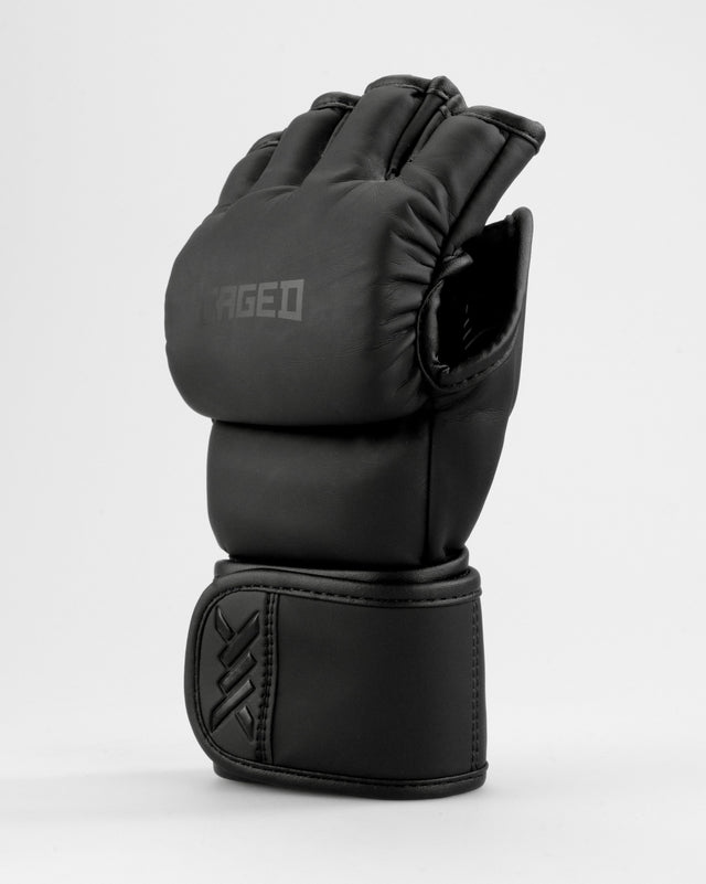 Guantes de MMA Caged Shadow – Negro Mate
