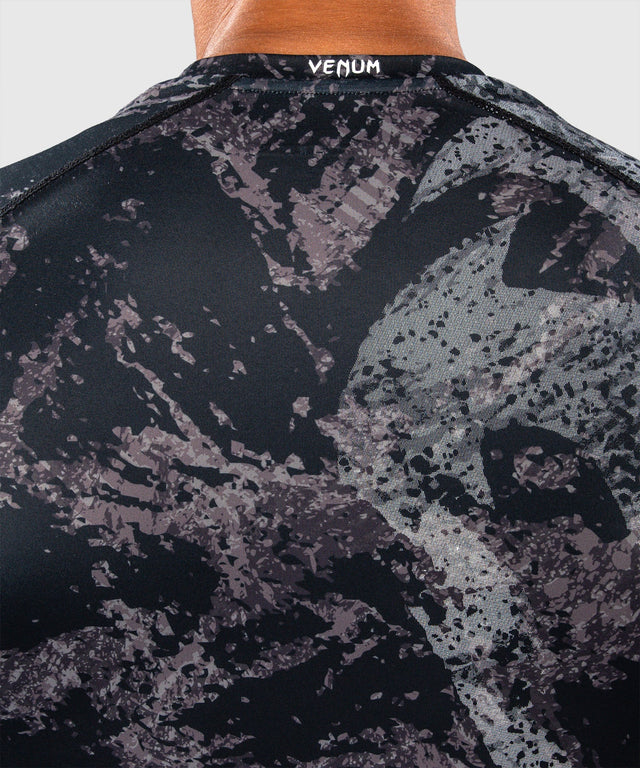 Venum Rashguard Rage & Workout Långa ärmar - Svart/Grå
