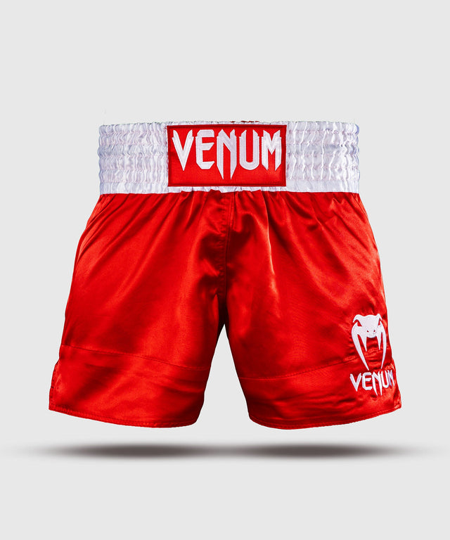 Muay Thai trenky Venum Classic – Červené