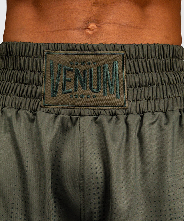 Pantalones de boxeo Venum Stealth – Caqui/Verde oscuro