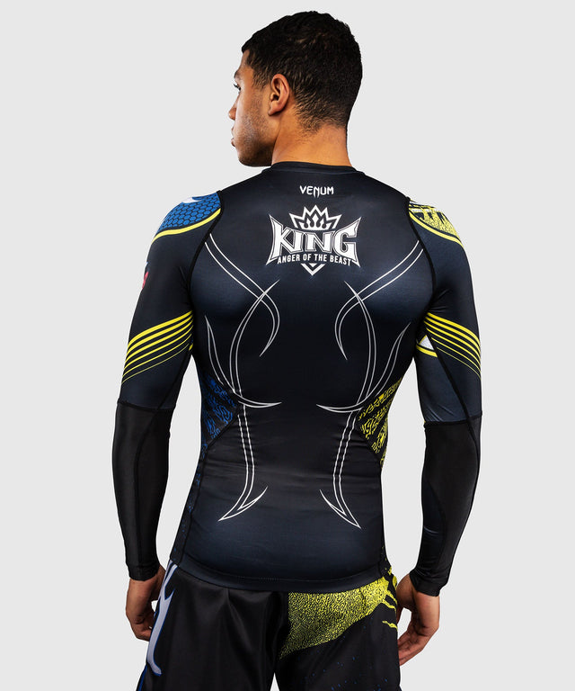 Venum Rashguard TEKKEN 8 King - Sort/Gul - foto 3