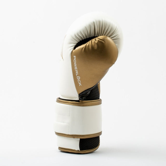 Everlast Boxningshandskar Powerlock 2R – Vit/Guld