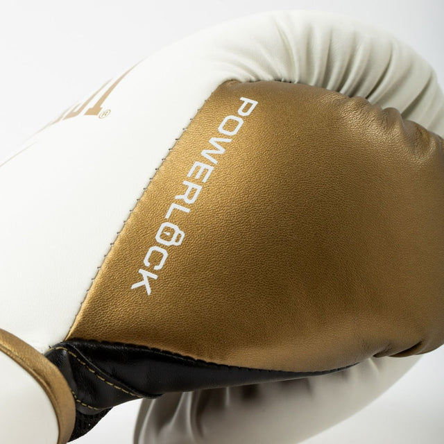 Everlast Boxningshandskar Powerlock 2R – Vit/Guld