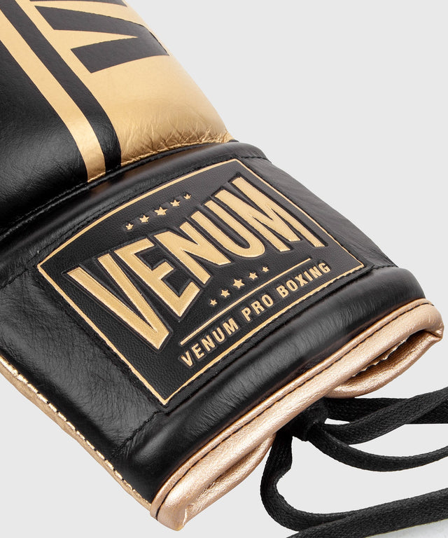 Guantes de boxeo Venum Shield – Negro/Oro