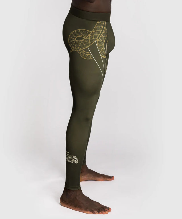 Shorts de compression Venum Serpenti – Kaki