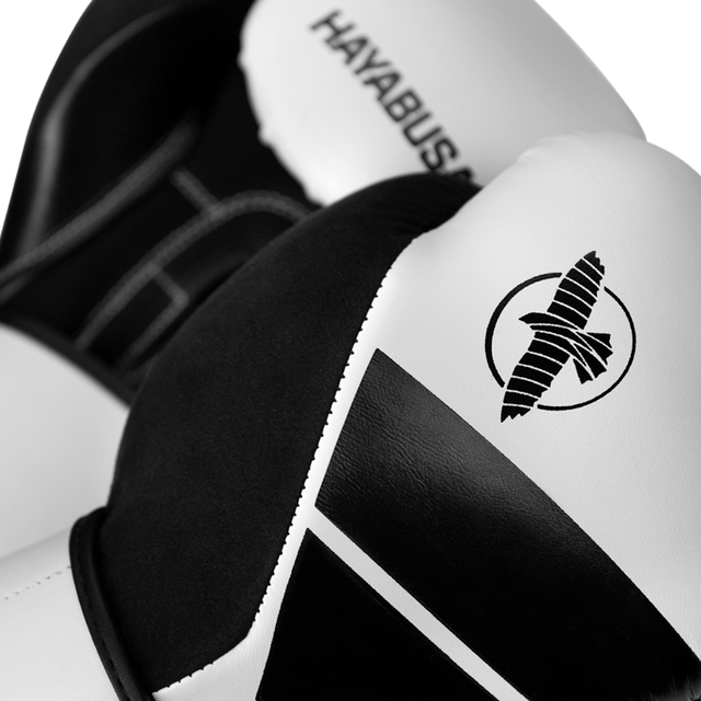 Boxerské rukavice Hayabusa S4 – Bílé/Černé