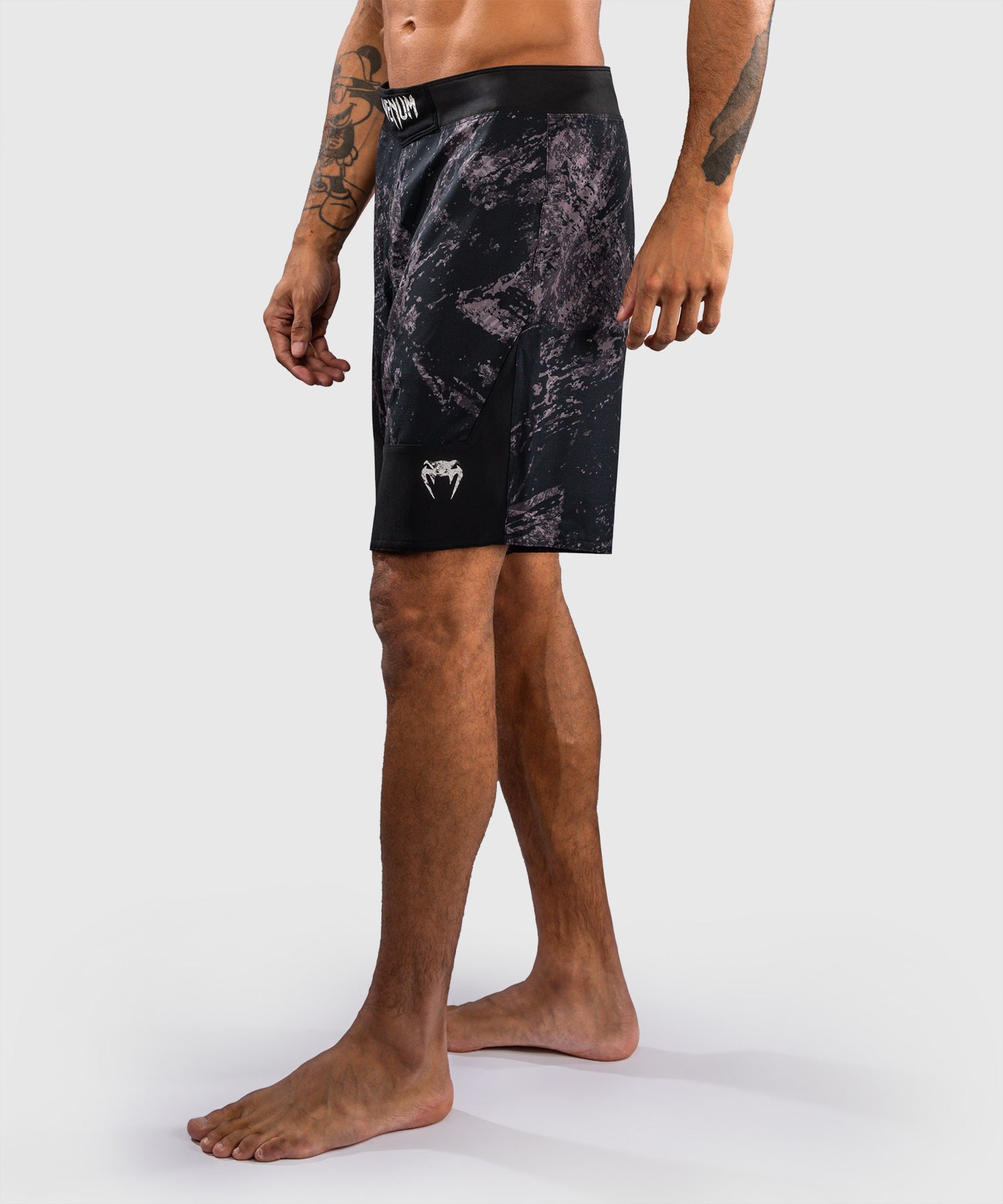 Shorts de MMA Venum Rage & Workout – Noir/Gris