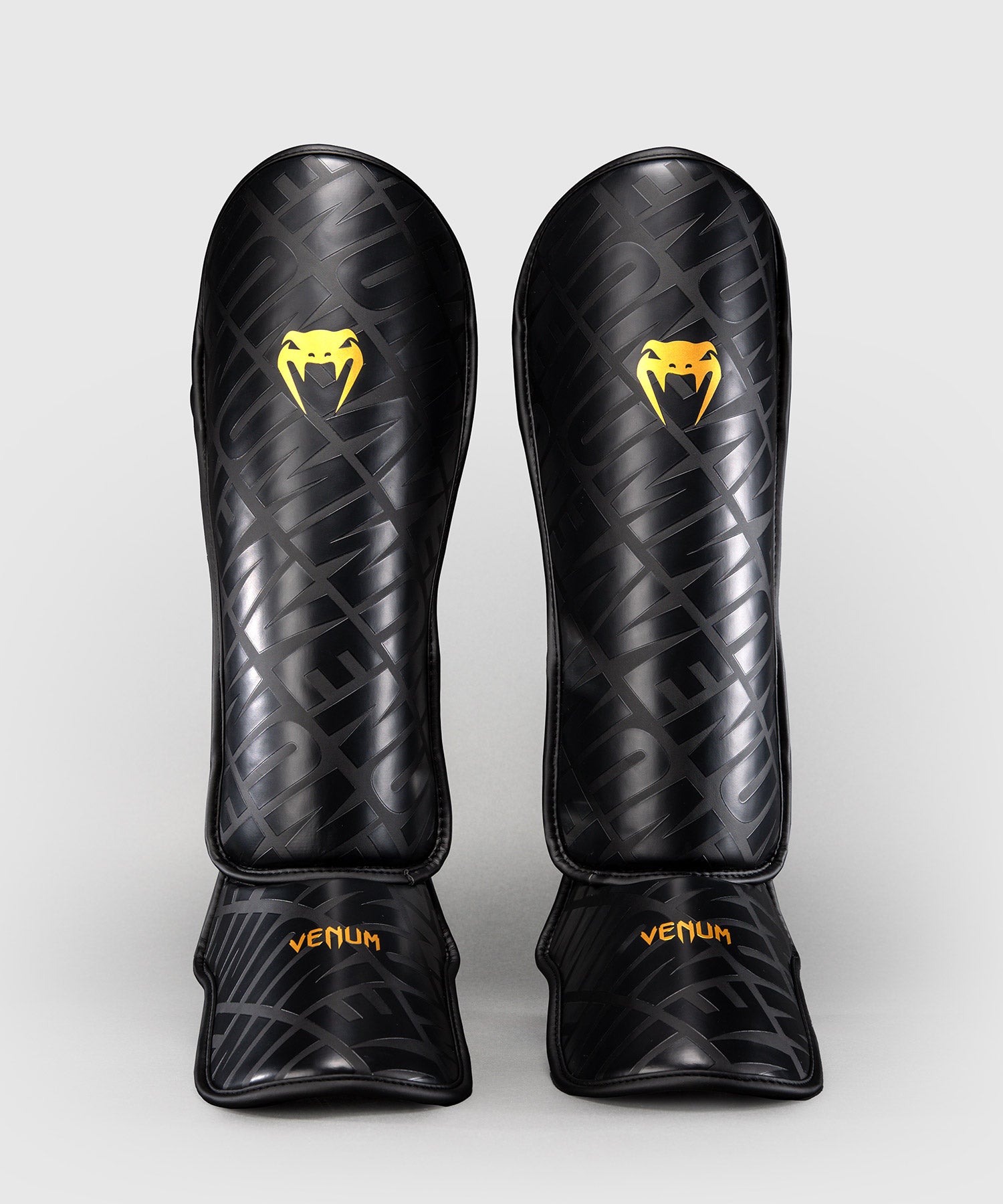 Venum Contender 1.5 XT 3D Shin Guards – Black/Gold