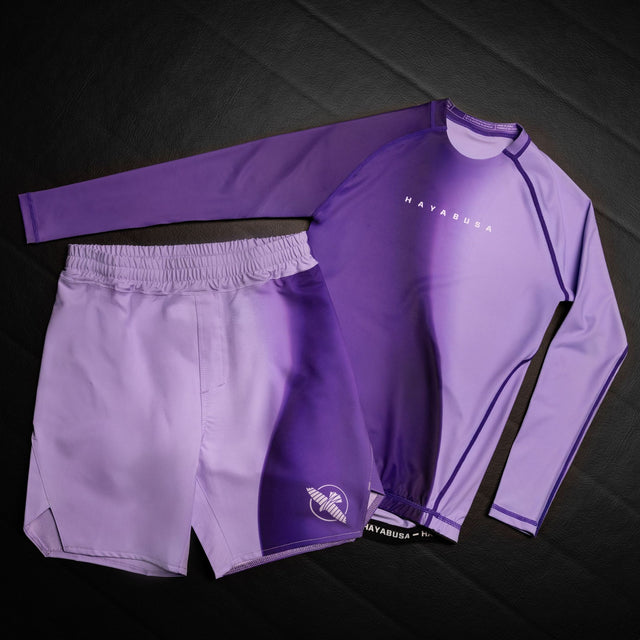 Rashguard Hayabusa Apex Nova Mâneci Lungi Copii – Violet