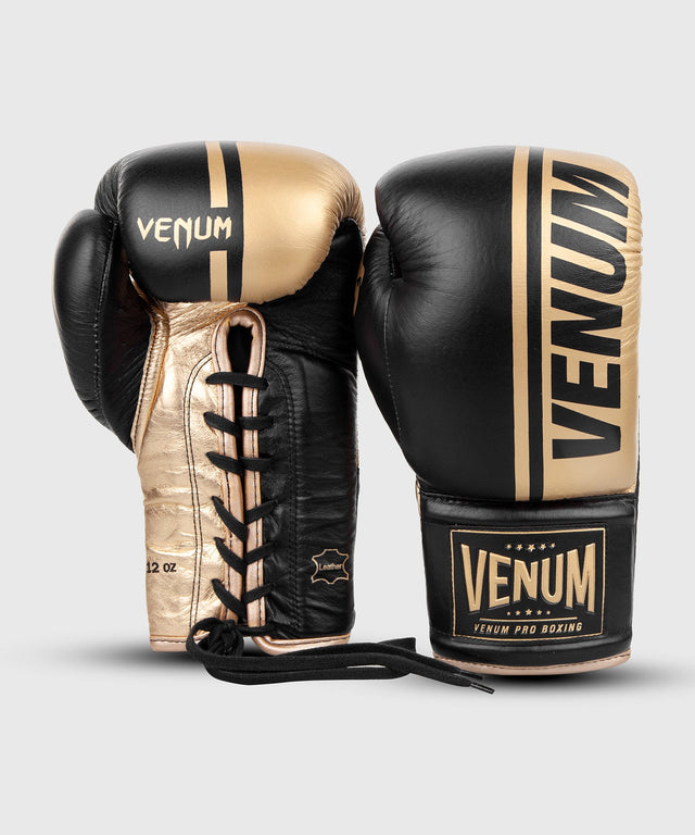 Guantes de boxeo Venum Shield – Negro/Oro
