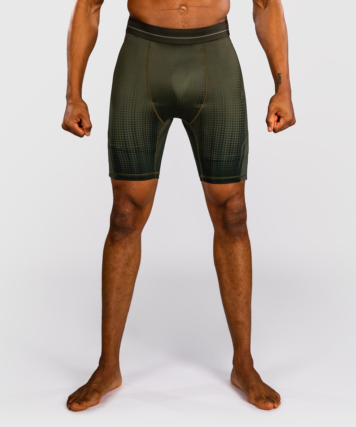 Venum MMA-shorts Stealth – Khaki/mörkgrön