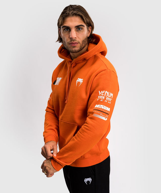 Sudadera con capucha Venum Motorsport – Naranja
